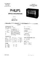 Philips - B-7-X-77-U-Service-Manual